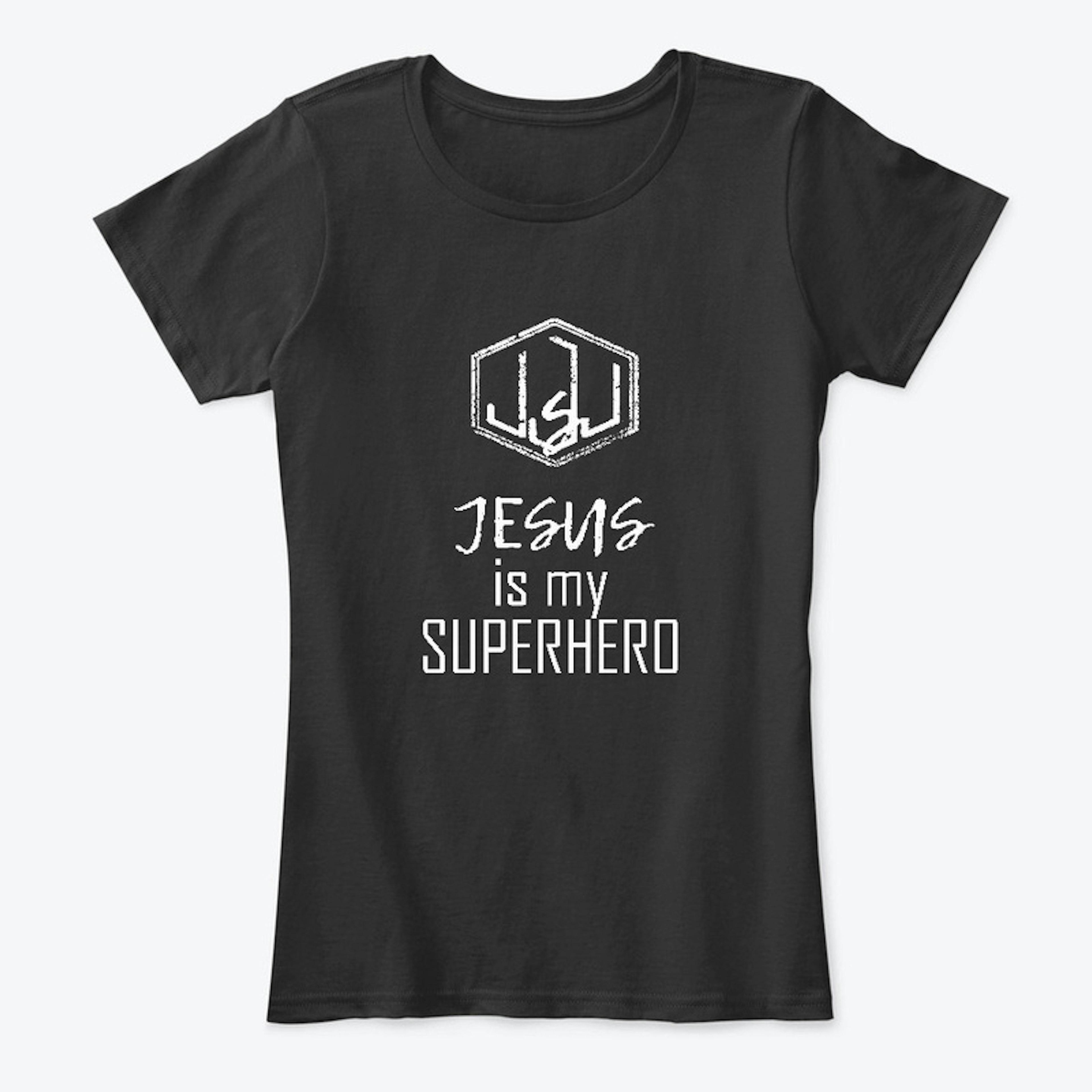 T shirt Jesus is my superhero