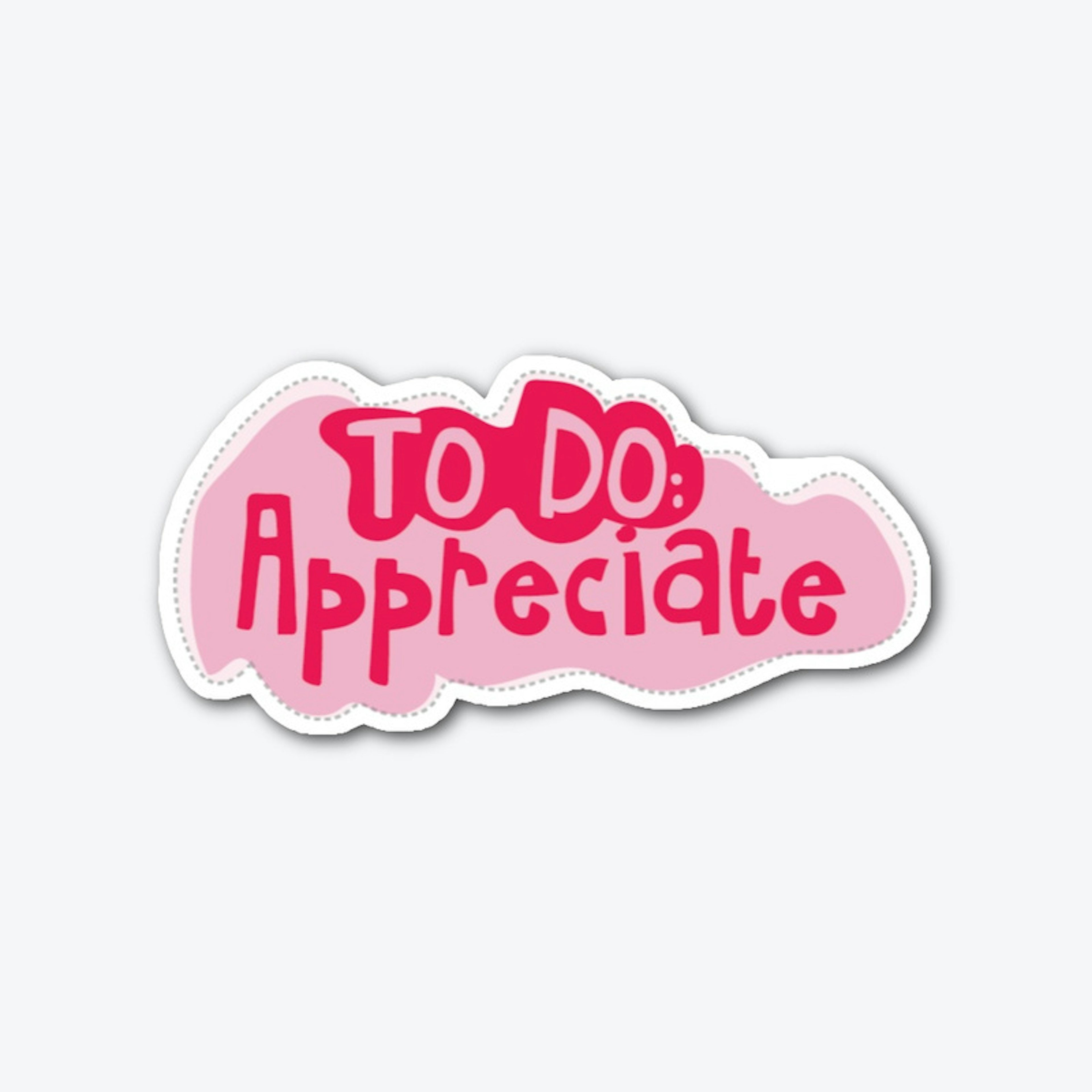 Gratitude Motivational Sticker