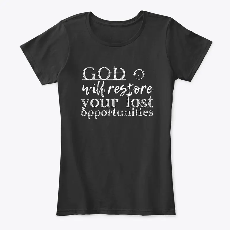  Christian shirts God will restore your